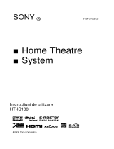 Sony HT-IS100 Instrucțiuni de utilizare