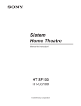 Sony HT-SF100 Instrucțiuni de utilizare