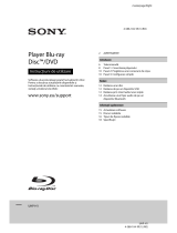 Sony UHP-H1 Instrucțiuni de utilizare