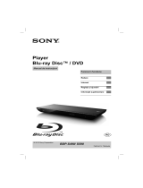 Sony BDP-S590 Instrucțiuni de utilizare