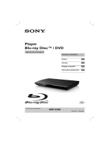 Sony BDP-S390 Instrucțiuni de utilizare