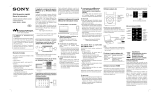 Sony NWZ-E363 Instrucțiuni de utilizare