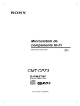 Sony CMT-CPZ3 Instrucțiuni de utilizare