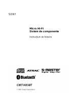 Sony CMT-HX5BT Instrucțiuni de utilizare