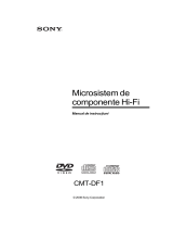 Sony CMT-DF1 Instrucțiuni de utilizare