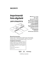 Sony DPP-FP65 Instrucțiuni de utilizare