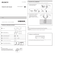 Sony SS-CSE Ghid de inițiere rapidă