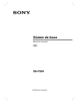 Sony SS-F55H Instrucțiuni de utilizare