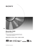 Sony RDR-AT100  Instrucțiuni de utilizare