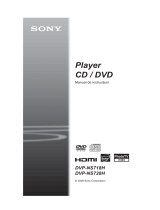 Sony DVP-NS728H Instrucțiuni de utilizare
