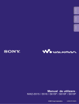 Sony NWZ-S616F Instrucțiuni de utilizare