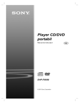 Sony DVP-FX950 Instrucțiuni de utilizare