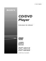 Sony DVP-NS328 Instrucțiuni de utilizare