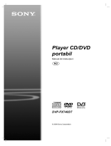 Sony DVP-FX740DT Instrucțiuni de utilizare
