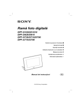 Sony DPF-D720 Instrucțiuni de utilizare