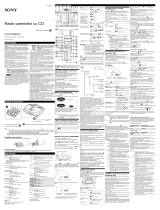 Sony CFD-RG880CP Instrucțiuni de utilizare