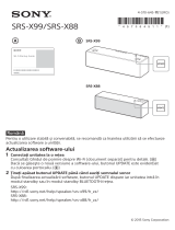 Sony SRS-X88 Ghid de inițiere rapidă