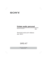 Sony SRS-X7 Ghid de inițiere rapidă