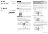 Sony SRS-X55 Ghid de inițiere rapidă