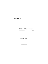 Sony SRS-BTM8 Instrucțiuni de utilizare