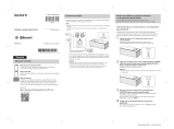 Sony SRS-X33 Ghid de inițiere rapidă