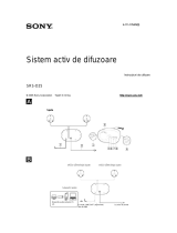 Sony SRS-D25 Instrucțiuni de utilizare