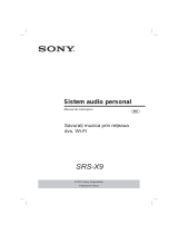 Sony SRS-X9 Instrucțiuni de utilizare