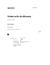 Sony SRS-M50 Instrucțiuni de utilizare