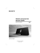 Sony RDP-XA700iP Instrucțiuni de utilizare