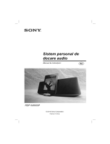 Sony RDP-XA900IP Instrucțiuni de utilizare