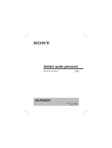 Sony ZS-PS30CP Instrucțiuni de utilizare