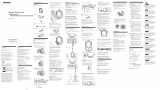 Sony MDR-RF860RK Instrucțiuni de utilizare