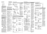 Sony ICD-B600 Instrucțiuni de utilizare