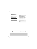 Sony NEX-C3D Instrucțiuni de utilizare
