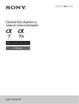 Sony ILCE-7R Instrucțiuni de utilizare