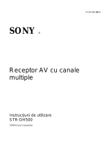 Sony STR-DH500 Instrucțiuni de utilizare
