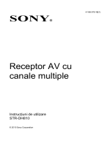 Sony STR-DH810 Instrucțiuni de utilizare