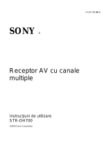 Sony STR-DH700 Instrucțiuni de utilizare