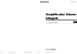 Sony TA-FA1200ES Instrucțiuni de utilizare