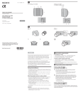 Sony DSLR-A380Y Instrucțiuni de utilizare