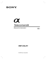 Sony RMT-DSLR1 Instrucțiuni de utilizare