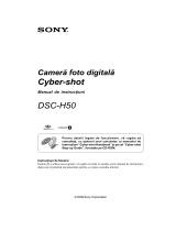 Sony DSC-H50 Instrucțiuni de utilizare