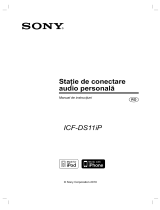 Sony ICF-DS11IP Instrucțiuni de utilizare