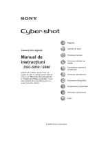 Sony DSC-S980 Instrucțiuni de utilizare