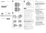 Sony SEL24240 Instrucțiuni de utilizare