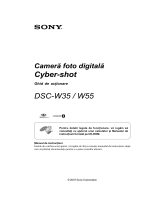 Sony DSC-W55 Ghid de inițiere rapidă