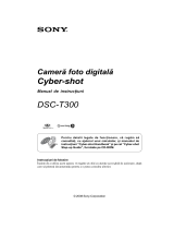 Sony DSC-T300 Instrucțiuni de utilizare