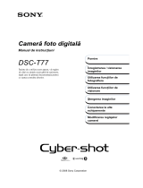 Sony DSC-T77 Instrucțiuni de utilizare