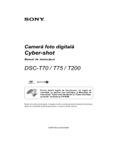 Sony DSC-T200 Ghid de inițiere rapidă