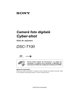 Sony DSC-T100 Ghid de inițiere rapidă